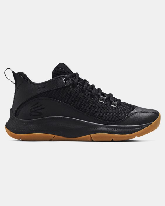 Unisex UA 3Z5 Basketball Shoes, Black, pdpMainDesktop image number 0
